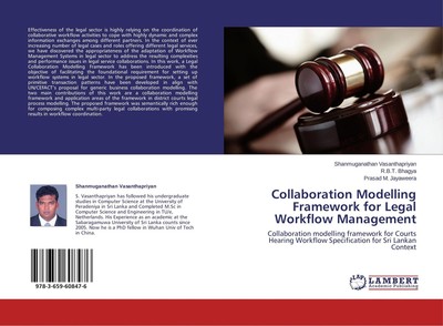 Collaboration Modelling Framework for Legal Workflow Management Taschenbuch 2014