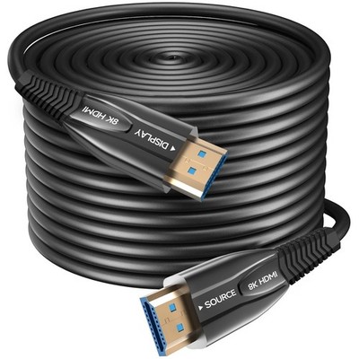 8K HDMI Glasfaserkabel 30M 48Gbps Super hohe Geschwindigkeit AOC Lichtleit 2....