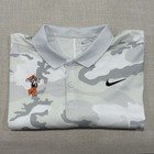 Oklahoma State Cowboys Nike Dri-Fit Polo Men's Xl Camo “Golfer” Logo Osu