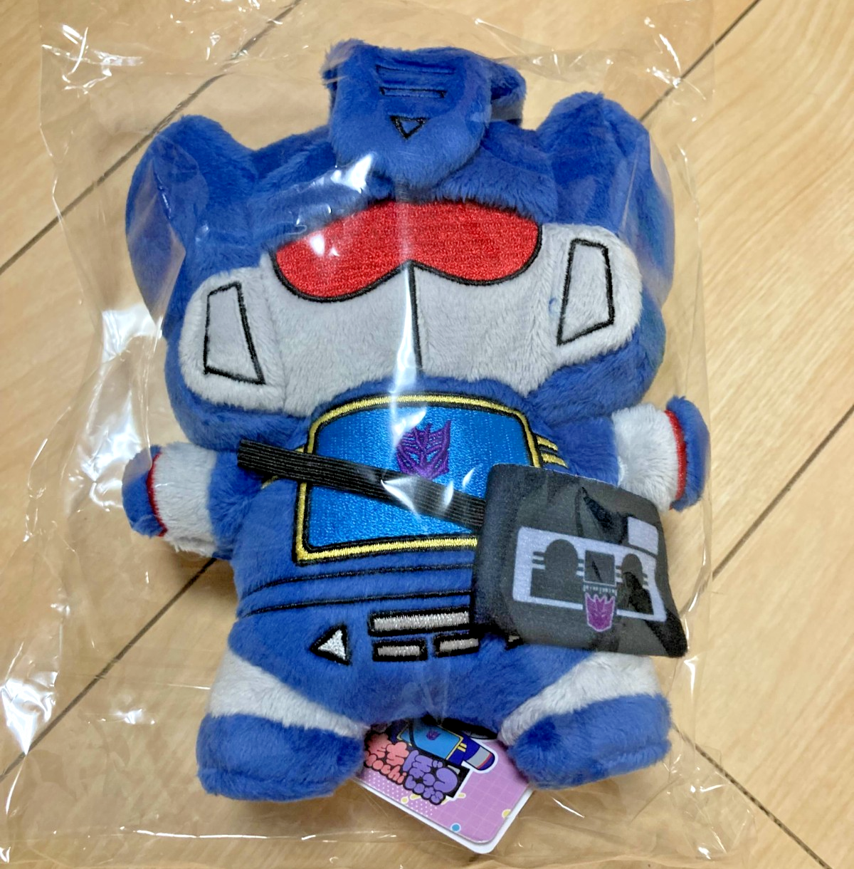 Mochibots Transformers Soundwave & Cassette Ron Pouch Jaguar Plush New
