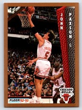 1992-93 Fleer - John Paxson #35