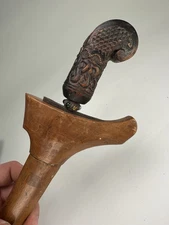 19th C 1800s Southeast Asian Indonesian Javan Madura Keris Kris Dagger Sword 16”