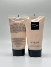 2x Lancome Tresor Precious Perfumed Body Lotion 1.6 fl oz/5 ml Travel Size