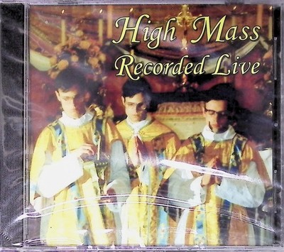 High Mass Recorded Live CD 2007 Traditional Catholic Hymns St. Joseph's Media