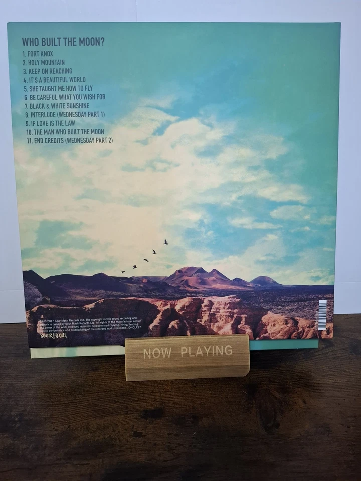 NOEL GALLAGHERS HIGH FLYING BIRDS-WHO BUILT THE MOON, VINYL LP 2017, NM /NM — 第 4/4 张图片