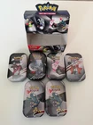 Lot 6 Mini Tins - EV 10.5 Foudre Noire et Flamme Blanche FR  - Boîte Display