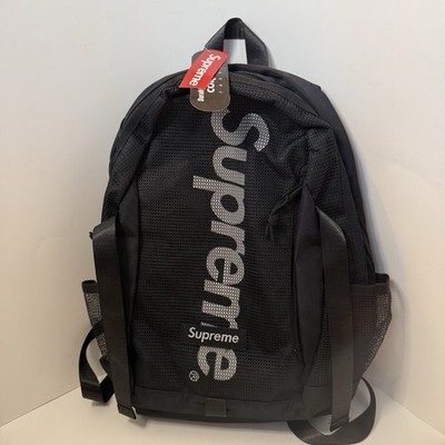 Supreme SS22 One Size Backpack - Black for sale online | eBay