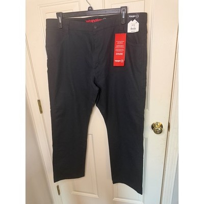 Wrangler ATG All Terrain Gear Mens Black Utility Pants 40x30 Stretch UPF 40+