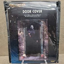 Halloween Michael Myers Door Cover Decoration Party Banner Slasher Horror Movie