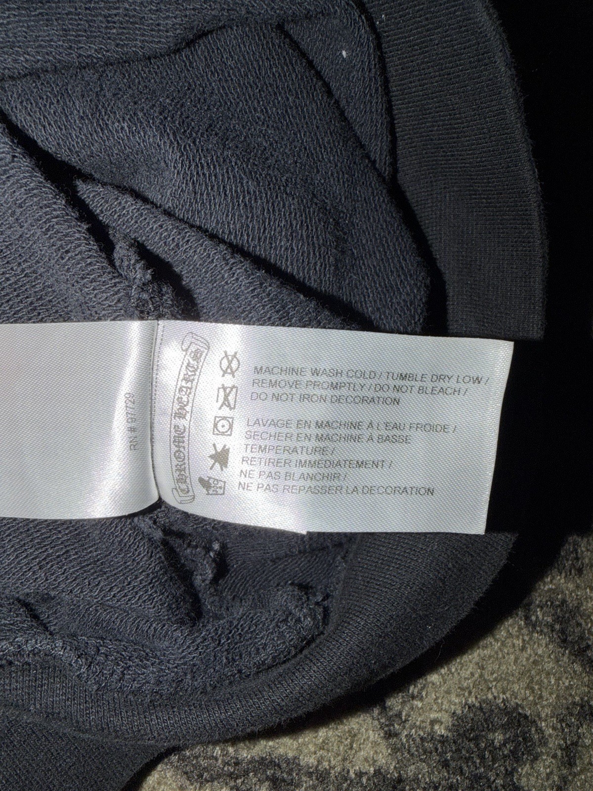 ✅ Authentic Chrome Hearts Monogram Dagger Zip Up … - image 8