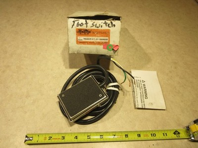 LINEMASTER T-91-SWAN038S FOOT SWITCH, IA0120