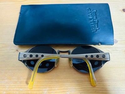 s*u様 Jean paul gaultier 56-3174 Jean Paul Gaultier 56-3174 Steampunk Shield Gold Frame Sunglasses