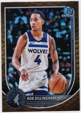 2025-26 Topps Bowman Basketball #BCV-182 Rob Dillingham Reptilian Refractor SP