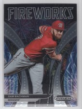 #F-SB 2021 Prizm Draft Picks Fireworks [ Sam Bachman Miami (OH) RedHawks
