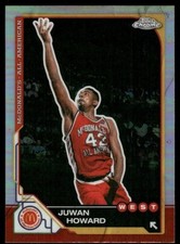 2025 Topps Chrome McDonald's All American Refractors #83 Juwan Howard!