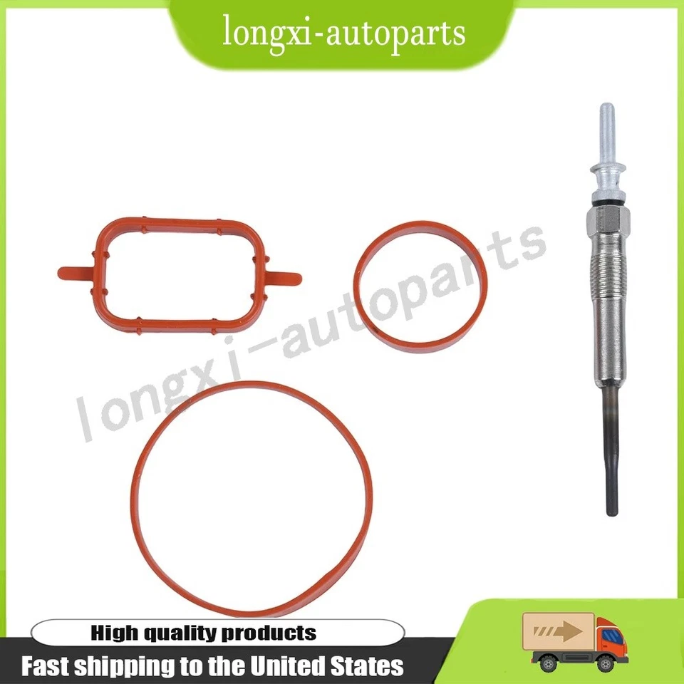 New Glow Plug Service Kit Fit 0250603009 BMW E90 335d E70 X5 xDrive35d - Imagem 4 de 4