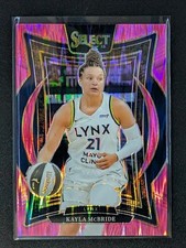 2025 Panini Select WNBA #97 Kayla McBride Pink Flash Prizm Minnesota Lynx