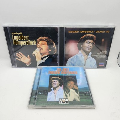Engelbert Humperdinck Greatest Hits Recording Crooner Vocal Music 3 CD 1986 USED