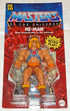 2020 MATTEL HE-MAN UNPUNCHED FIGURE MOTU MASTERS OF THE UNIVERSE ORIGINS MOVIE