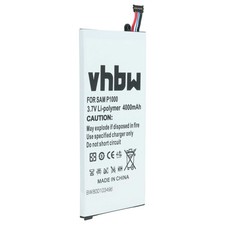 Batería para Samsung Galaxy Tab GT-P1000 16GB GT-P1000 4000mAh 3,7V