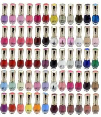 30x Saffron London - Nagellack - 13ml - Nude | Candy | Pearl | Matt | Metallic