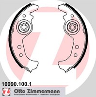 Zimmermann Bremsbackensatz 10990.100.1 FüR Fiat Seat Lancia Autobianchi Zastava