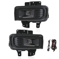 LED Fog Light Assembly 2PCS Ford F-150 2024-2026 Lariat/STX/XLT Black