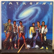 JACKSONS - Victory (1984) - 12" Vinyl Record LP - EX