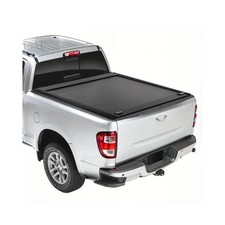 Retractable Tonneau Cover,5.7 ft Hard Retractable Tonneau Cover w/Built-in Drain