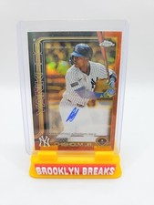 2025 Topps Chrome Gilded Jazz Chisholm Jr. Auto 8/25 #CGA-JCJ