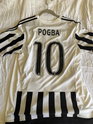 Adidas Juventus Pogba #10 Soccer Jersey Kit 2015/2016 Home size L