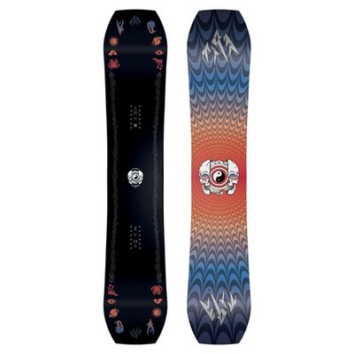 Jones Tweaker Pro Men's Freestyle Snowboard, Black, 154cm MY26