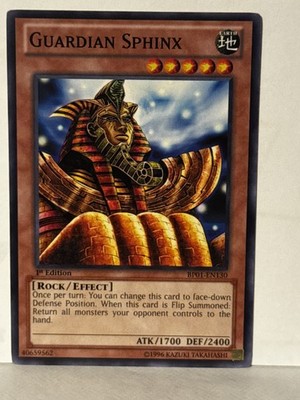 Guardian Sphinx Common BP01-EN130 1st Ed Yugioh NM