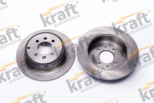 2X Bremsscheibe Kraft Automotive 6055550 FüR 406 Peugeot 8B 290Mm Break 8E 8C-image