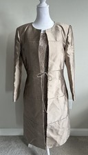 Montage By Mon Cheri Gown and Silk Jacket Size 12