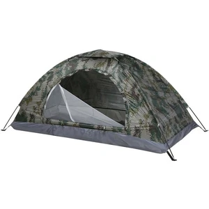Camping Essentials Camouflage Tent 1*Roof Shield 1*Storage Bag 1/ 2 Person Type