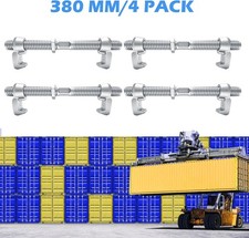 Shipping Container Bridge Fitting Clamp 4Pcs 380mm for 20ft/40ft Containers UK