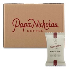 PapaNicholas Coffee 25184 Premium Coffee Breakfast Blend (18/Carton) New