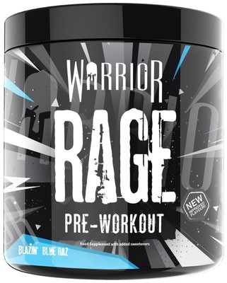 Warrior Rage, Blazin Blue Berry - 392g (54,57 EUR/kg)