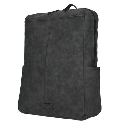 Großer Damen Rucksack Leder Optik Tasche Schulrucksack Fahrradrucksack Kurier 