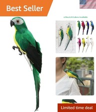Colorful Life Size Foam Parrot Macaw - Perfect for Home Decoration  Learning