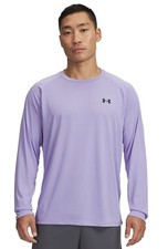 Camiseta de manga larga Under Armour Tech 2.0 para hombre talla L transparente