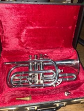 antique boosey & hawkes cornet instrument