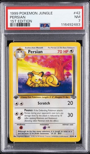 Persian (1st Edition) graded PSA 7 for sale on eBay
