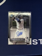 2025 Bowman Chrome Autograph Richard Matic CPA-RM New York Yankees Topps