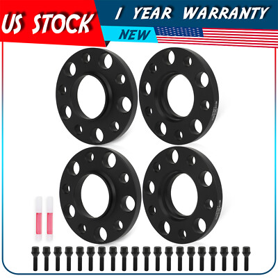 4 x 15mm 5x120 Studs Wheel Spacers 12x1.5 For BMW Z3 Z4 Z8 318i 318is