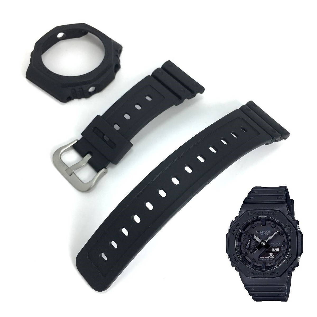 Casio GA2100-1A1 Genuine G-Shock GA-2100 GA-B2100 Bezel and Band