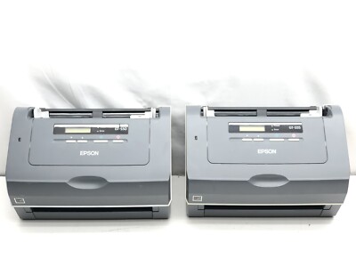 Lot of 2 Epson WorkForce Pro GT-S55 & GT-S50 Color Document Scanner