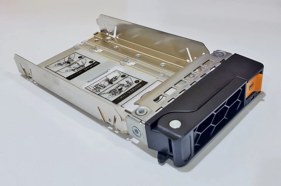 SuperMicro MCP-220-00178-0B 2.5" SAS/SATA/NVMe Thin Profile Drive Tray OrangeTab - Image 2 of 4