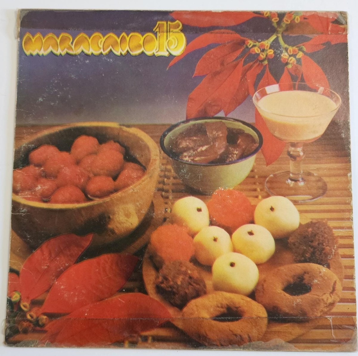 Maracaibo 15 El Cañonazo Tambor Navidad LP Vinyl Records Disco